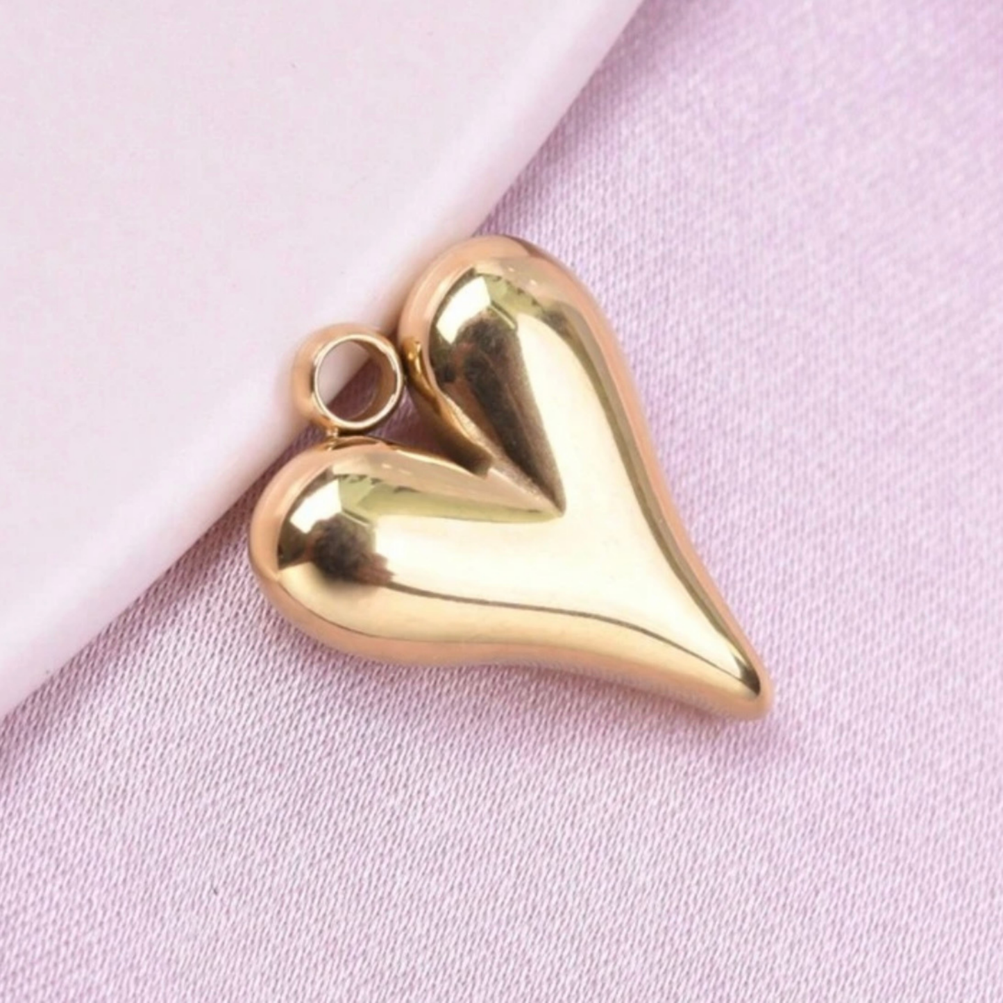 Chunky Heart Charm