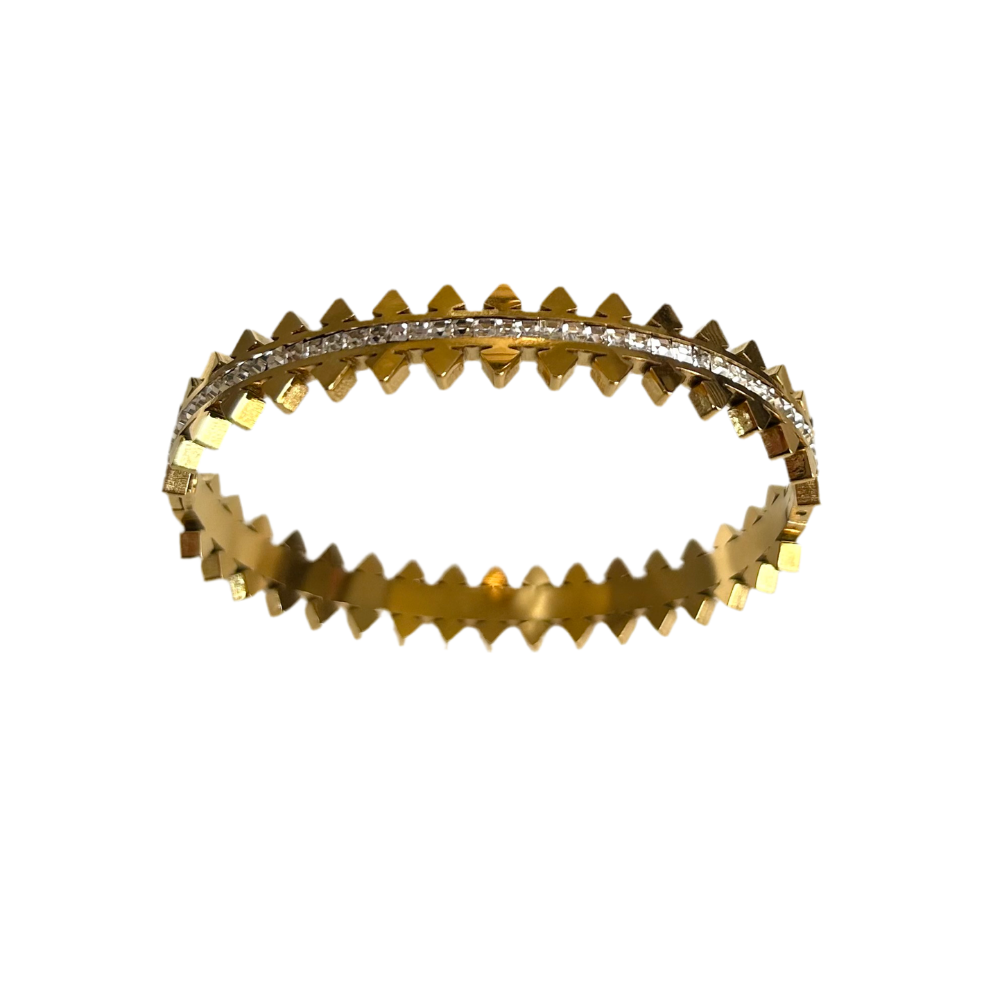Nouveau Zirconia Bangle