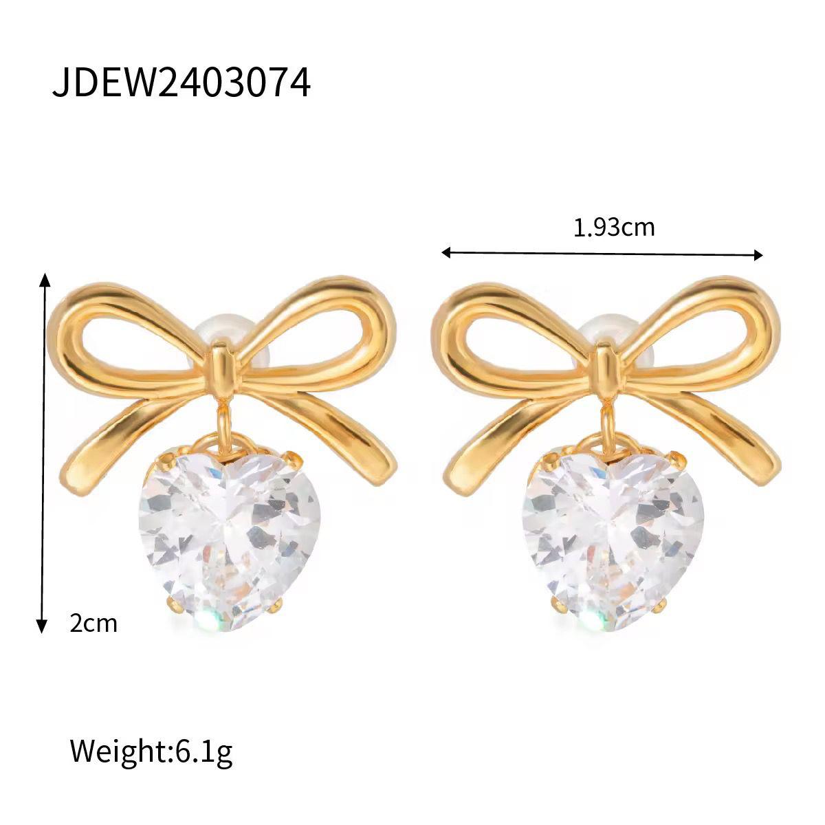 Selene BowLove Earrings