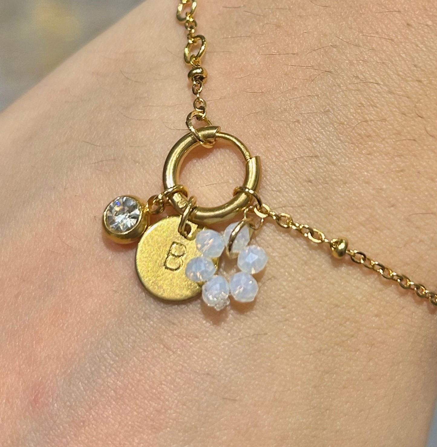 Crystal Flower Handmade