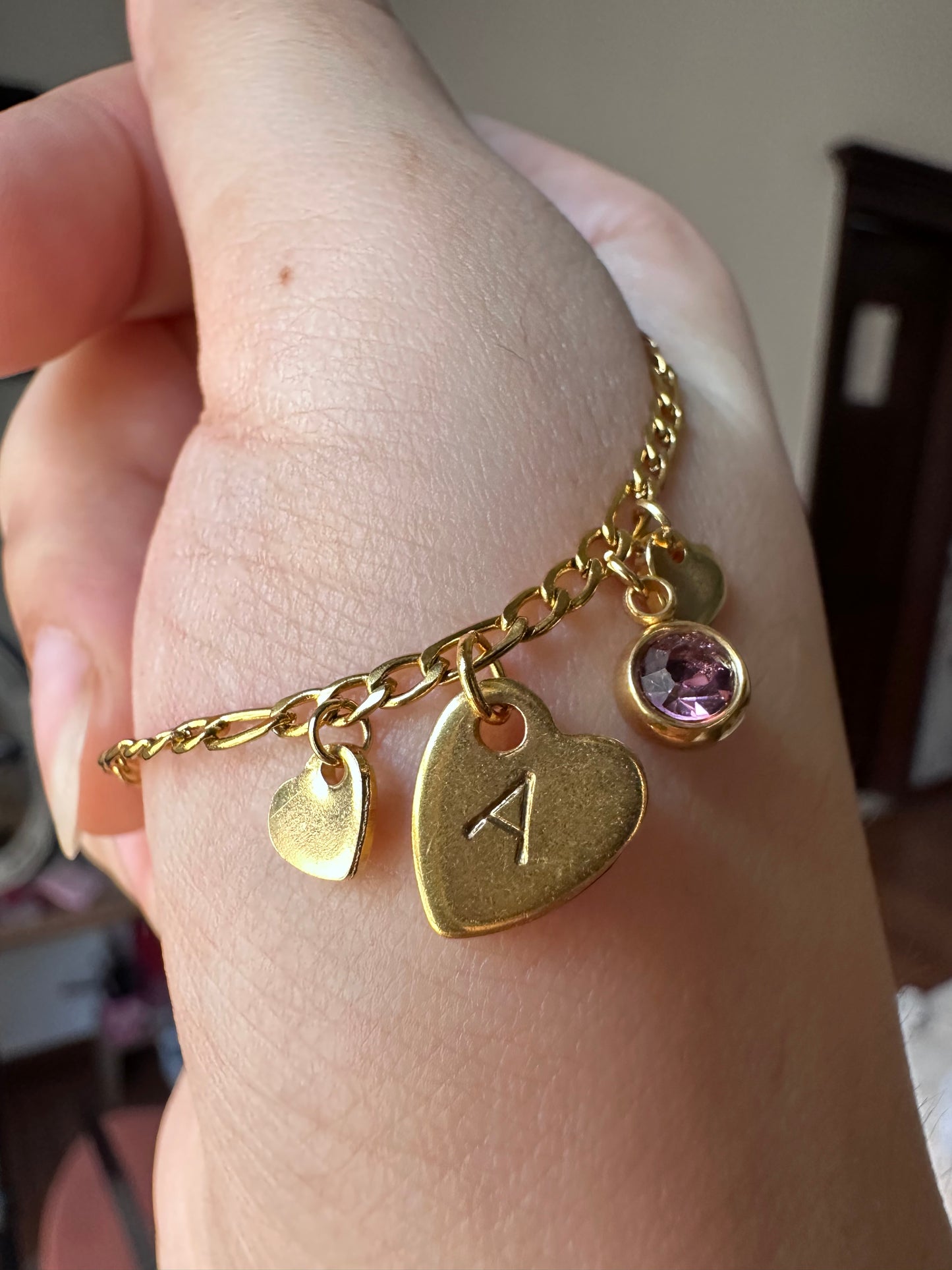 Initial Stamping Charms