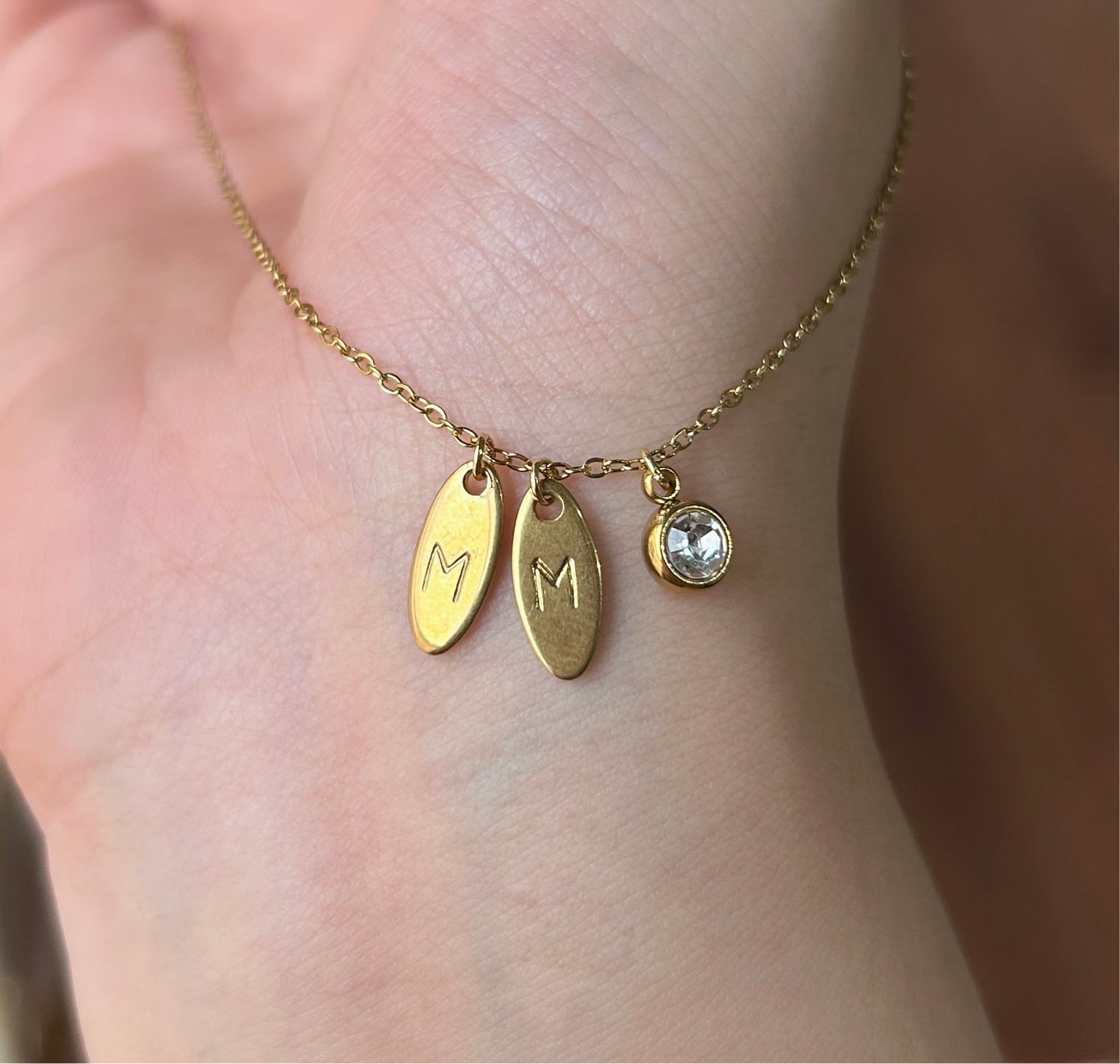 Initial Stamping Charms