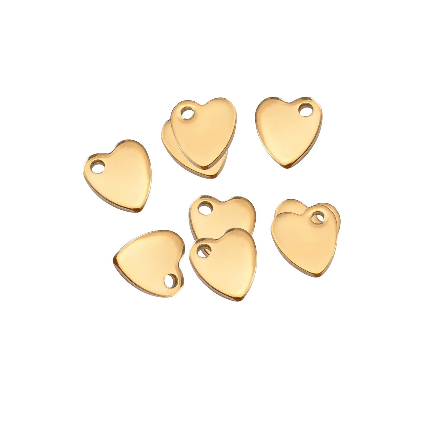 Initial Stamping Charms