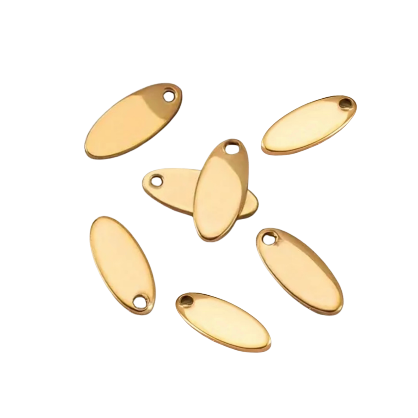 Initial Stamping Charms