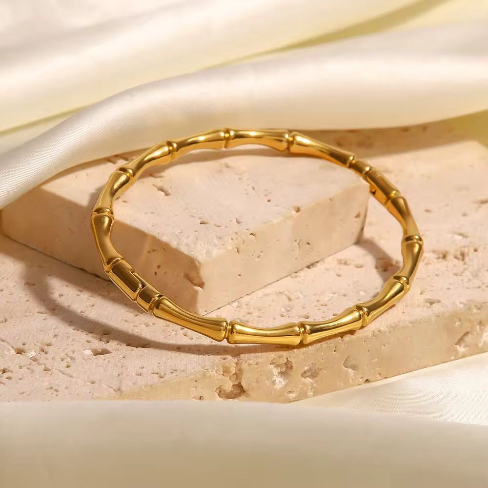Bamboo Gold Cuff