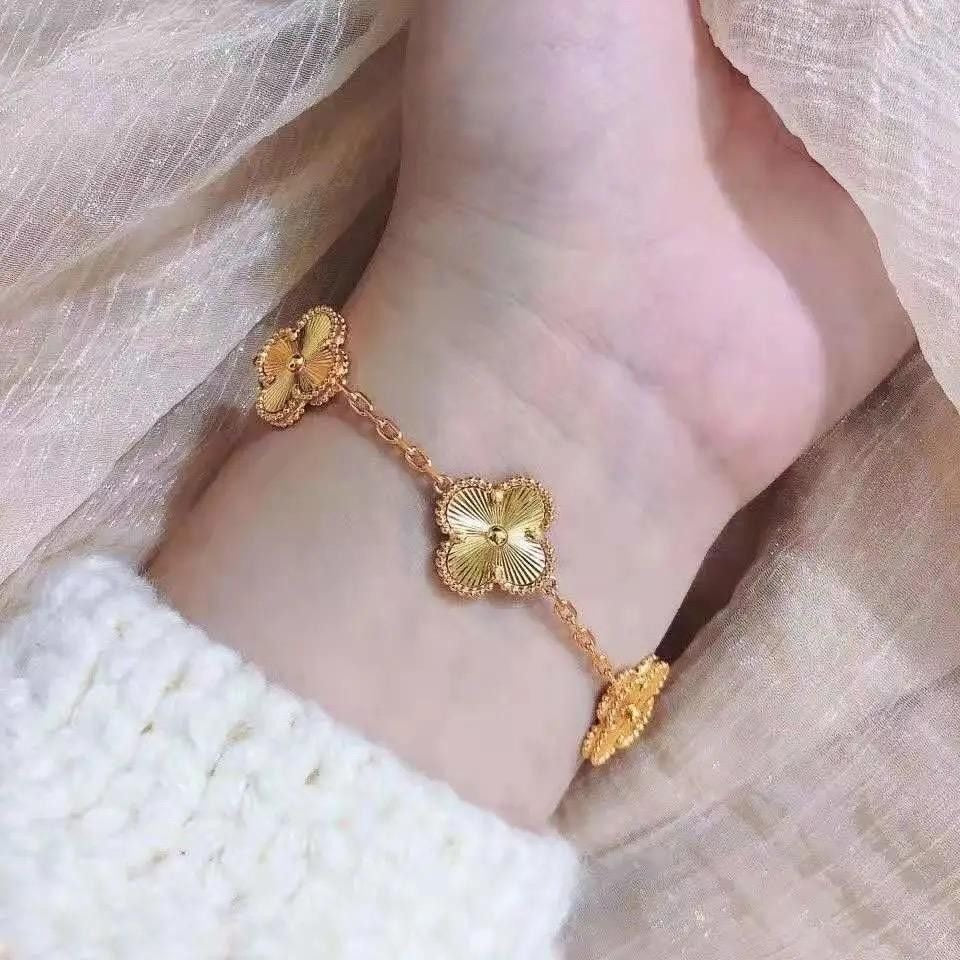 Golden Clover Bracelet