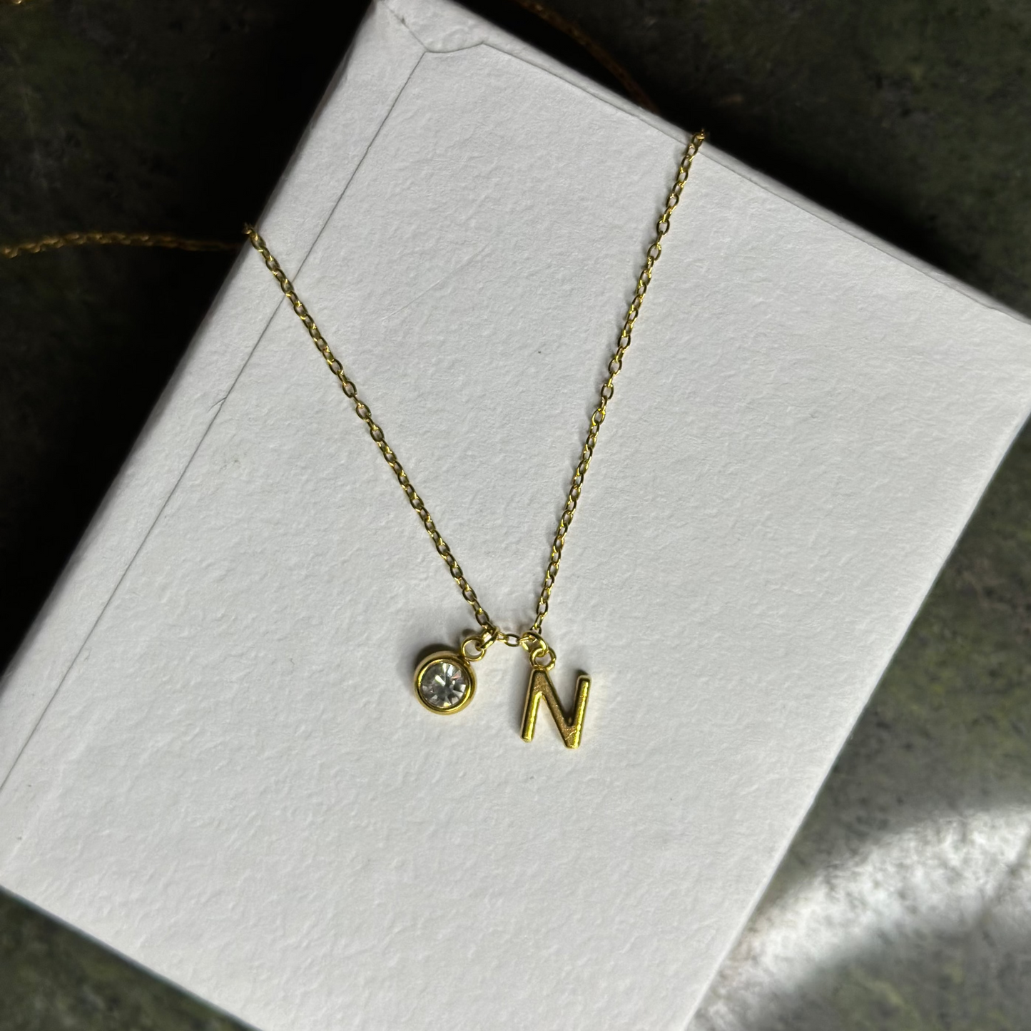 Alphabet Charms-18K Gold plated-Anti Tarnish