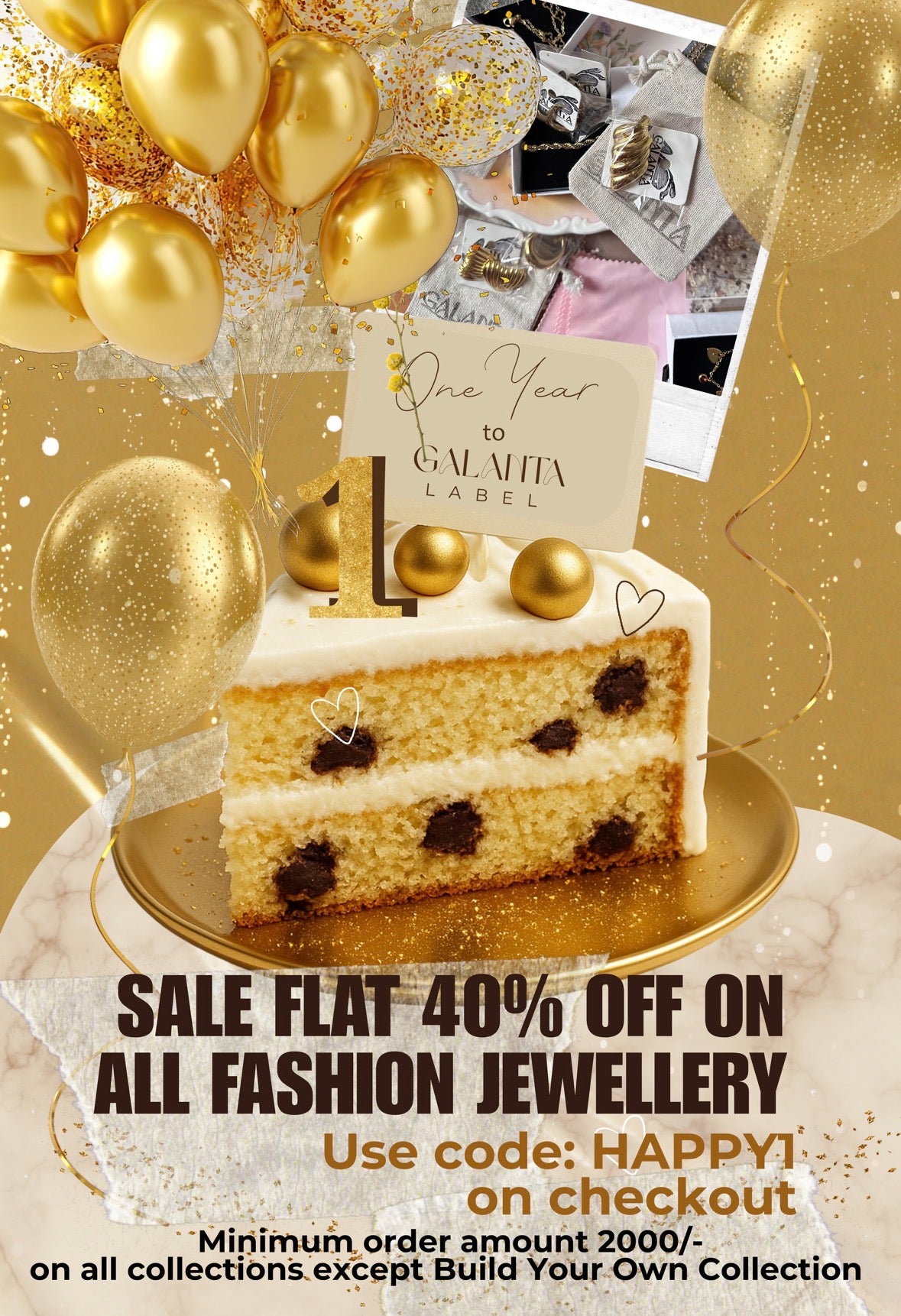 GALANTA's BIRTHDAY SALE ITEMS