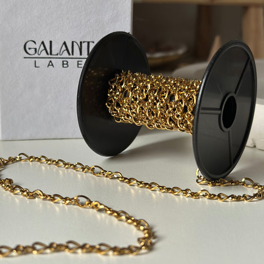 18K Twisted Bracelet Chain