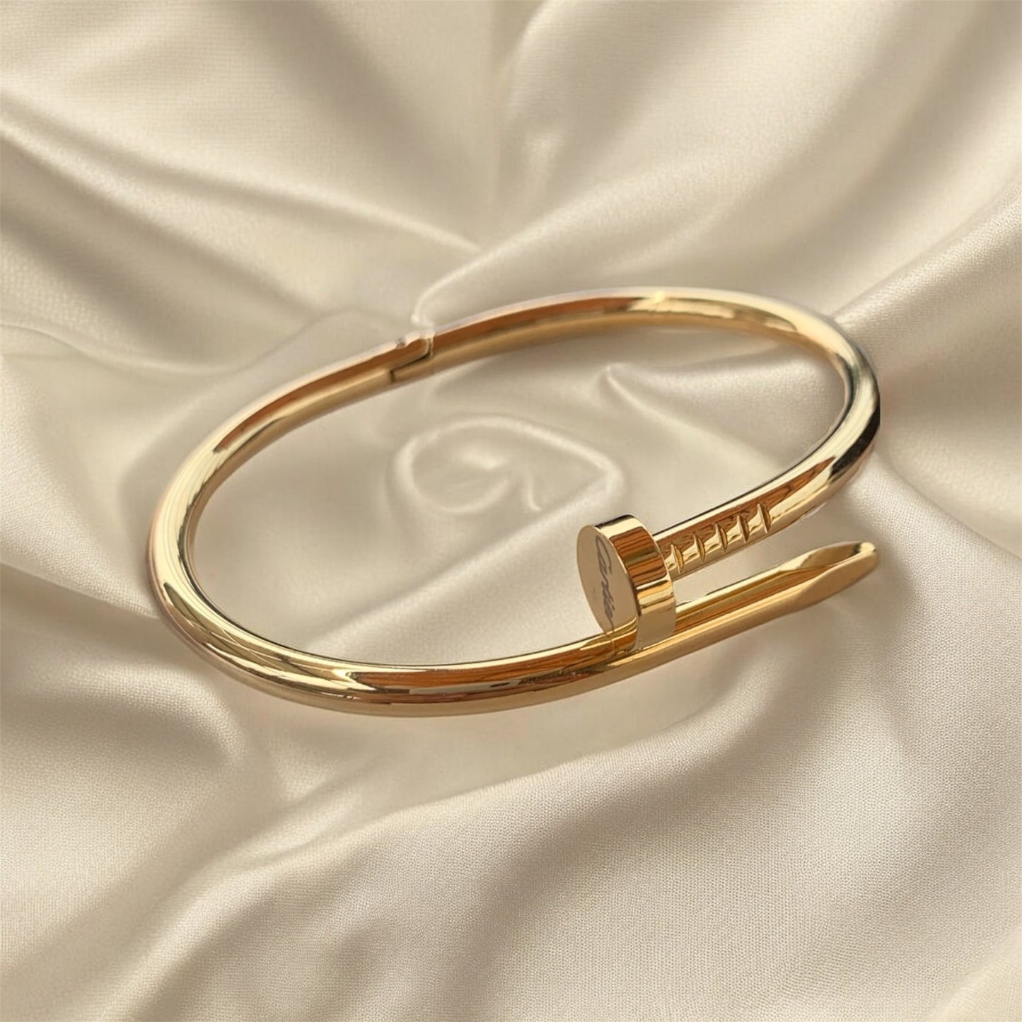 Nail Cuff Bangle