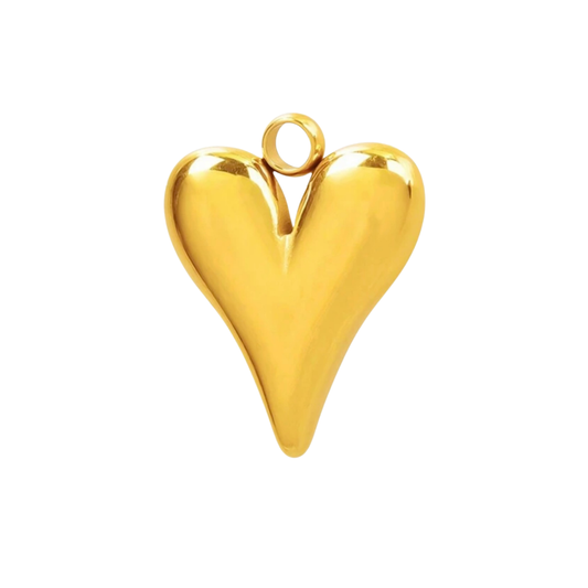 Chunky Heart Charm