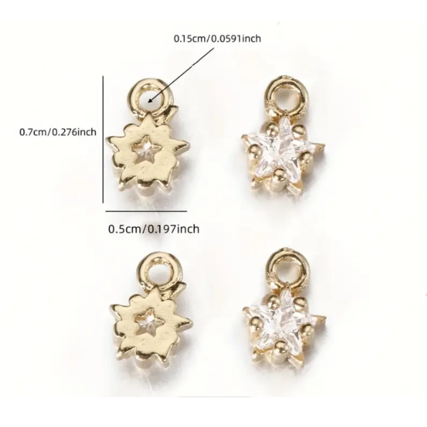 Copper Zircon Star