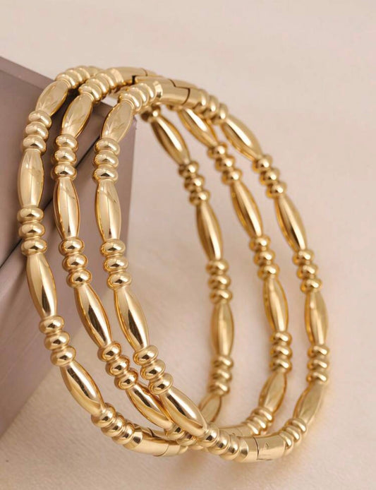 Charm Cuff Bangle (without charms)