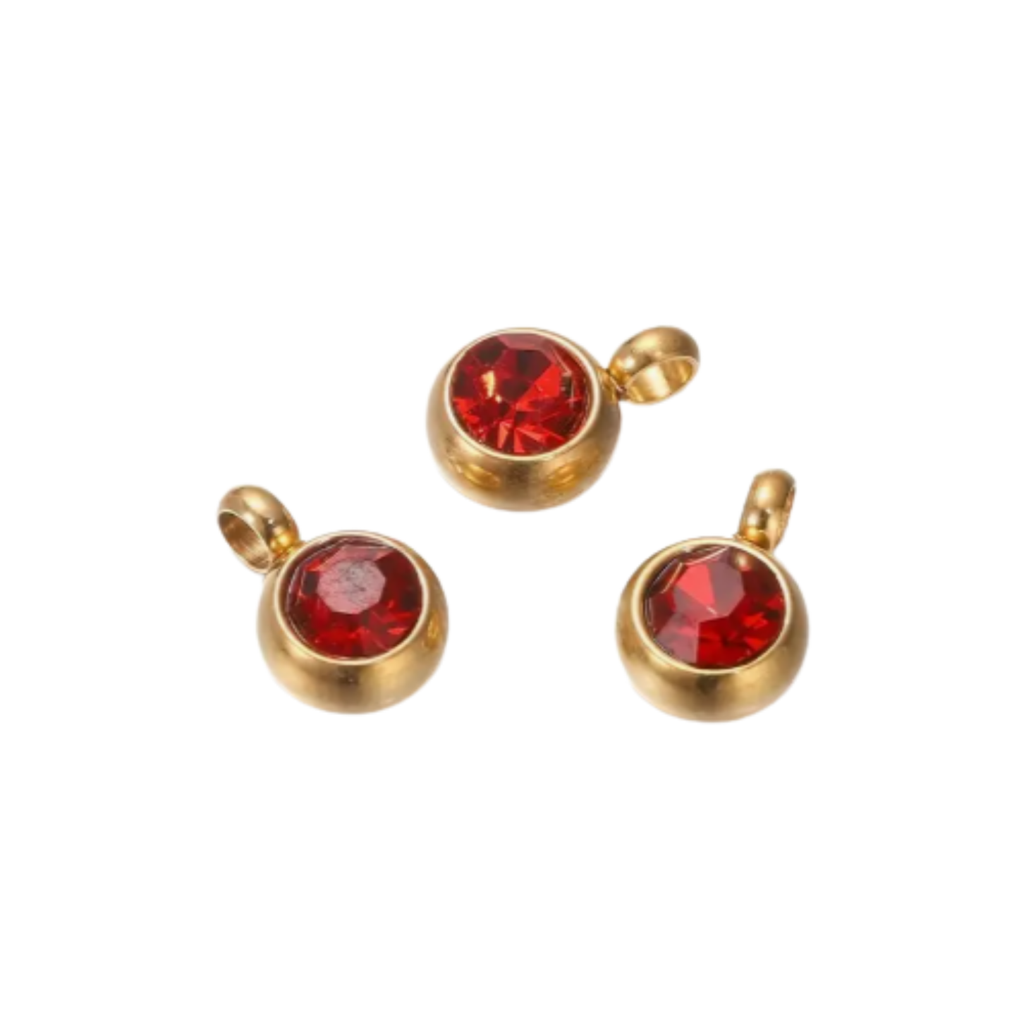 Rhinestone Bead Charm