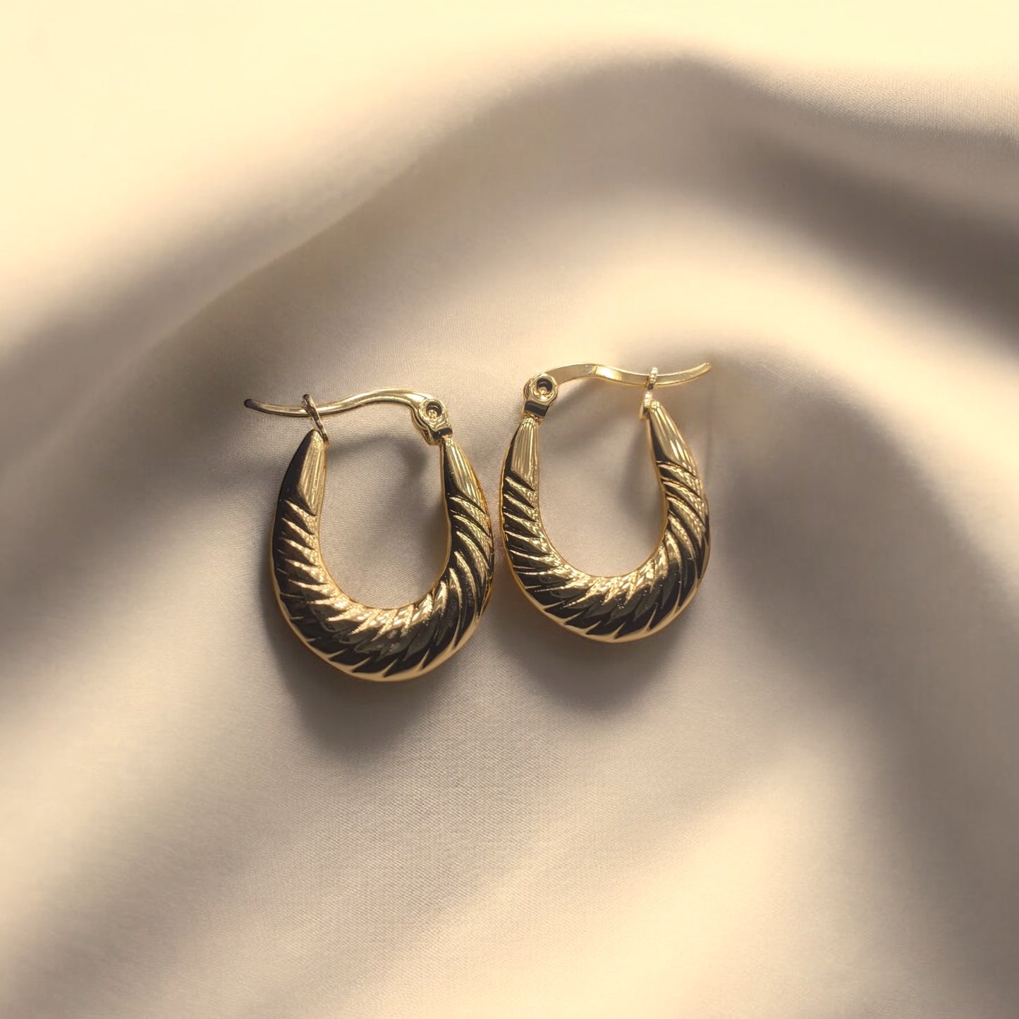 Solid Spiral Earrings