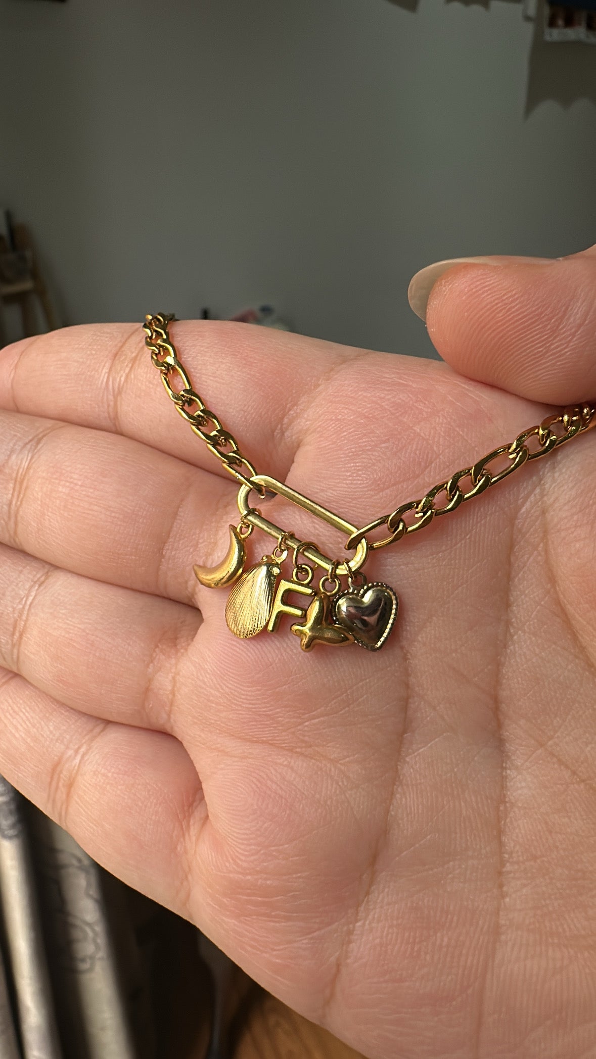 18k Plated Oval Hook | it's time to stack your charms
