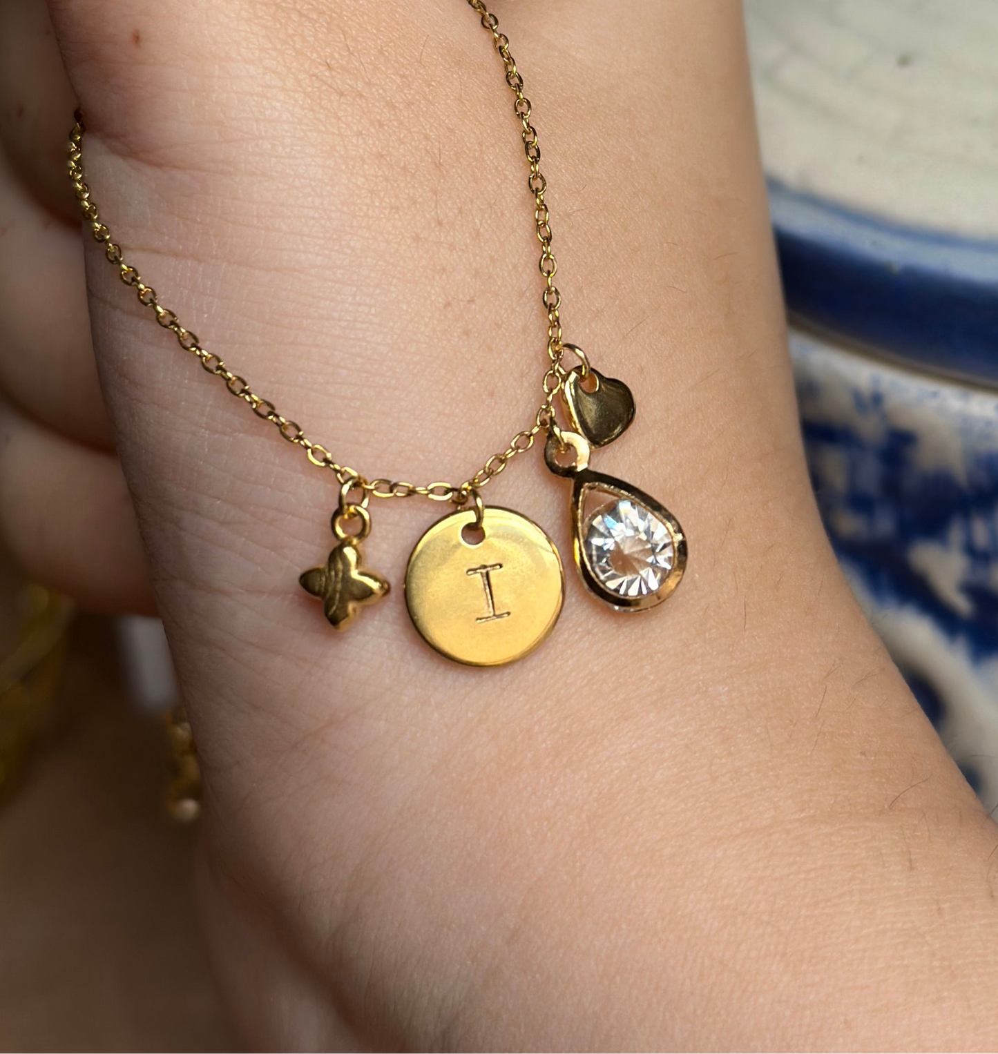 Initial Stamping Charms