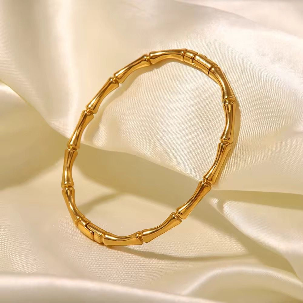 Bamboo Gold Cuff