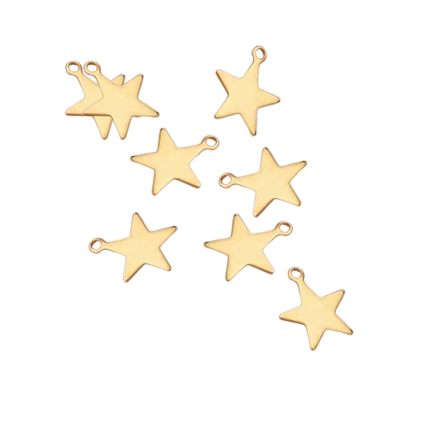 Initial Stamping Charms