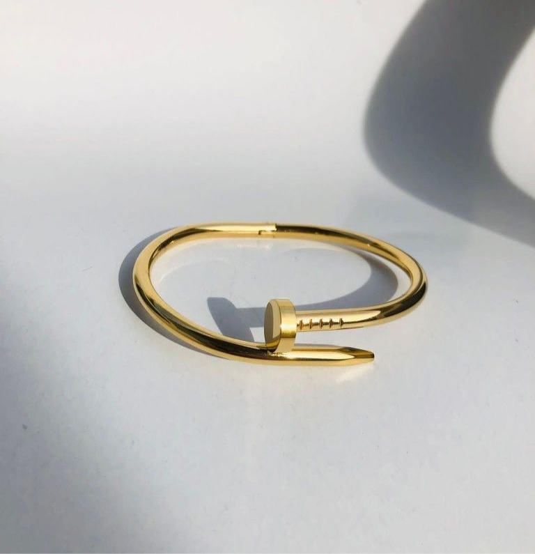 Nail Cuff Bangle