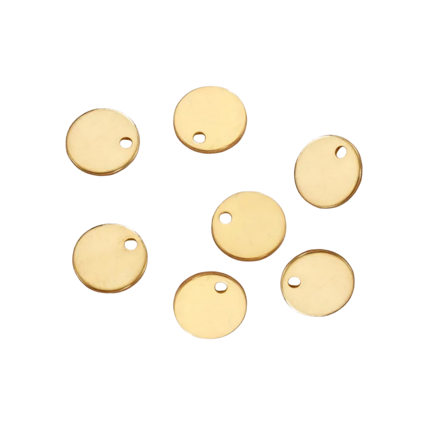 Initial Stamping Charms