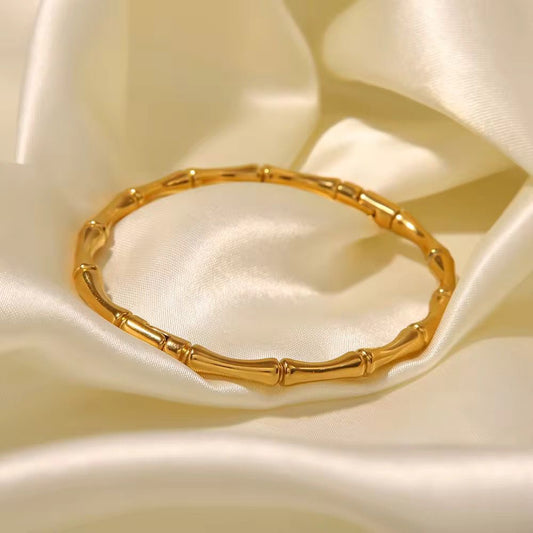 Bamboo Gold Cuff
