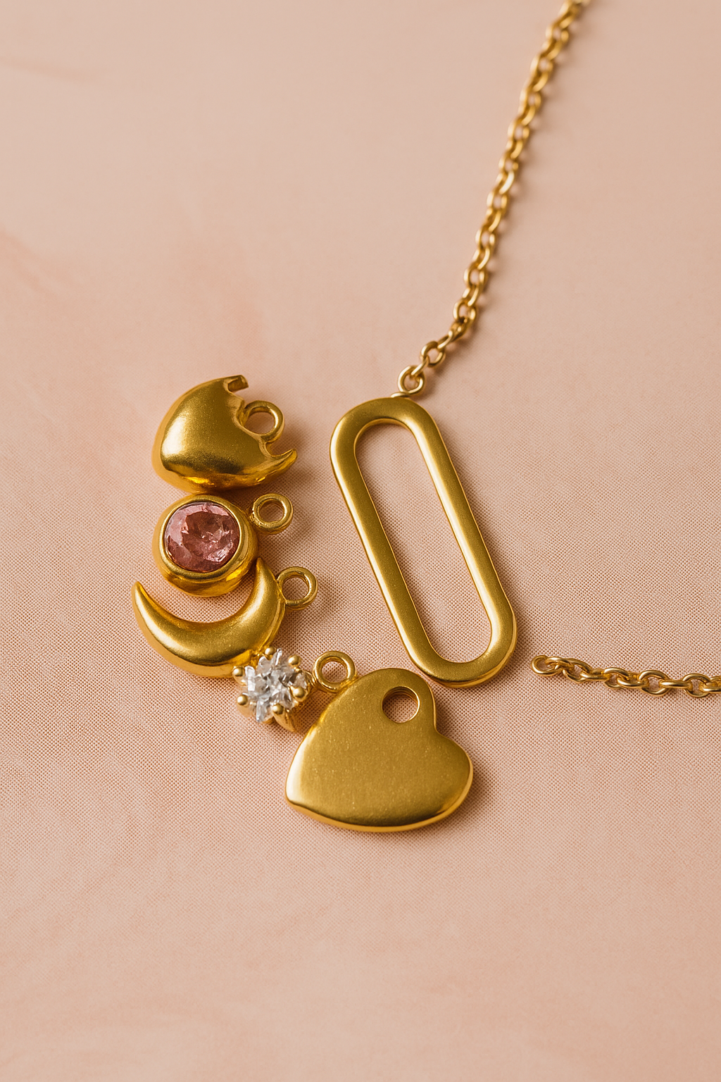 18k Plated Oval Hook | it's time to stack your charms