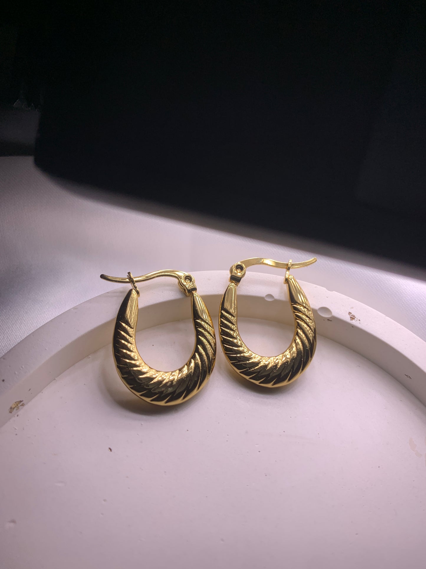 Solid Spiral Earrings