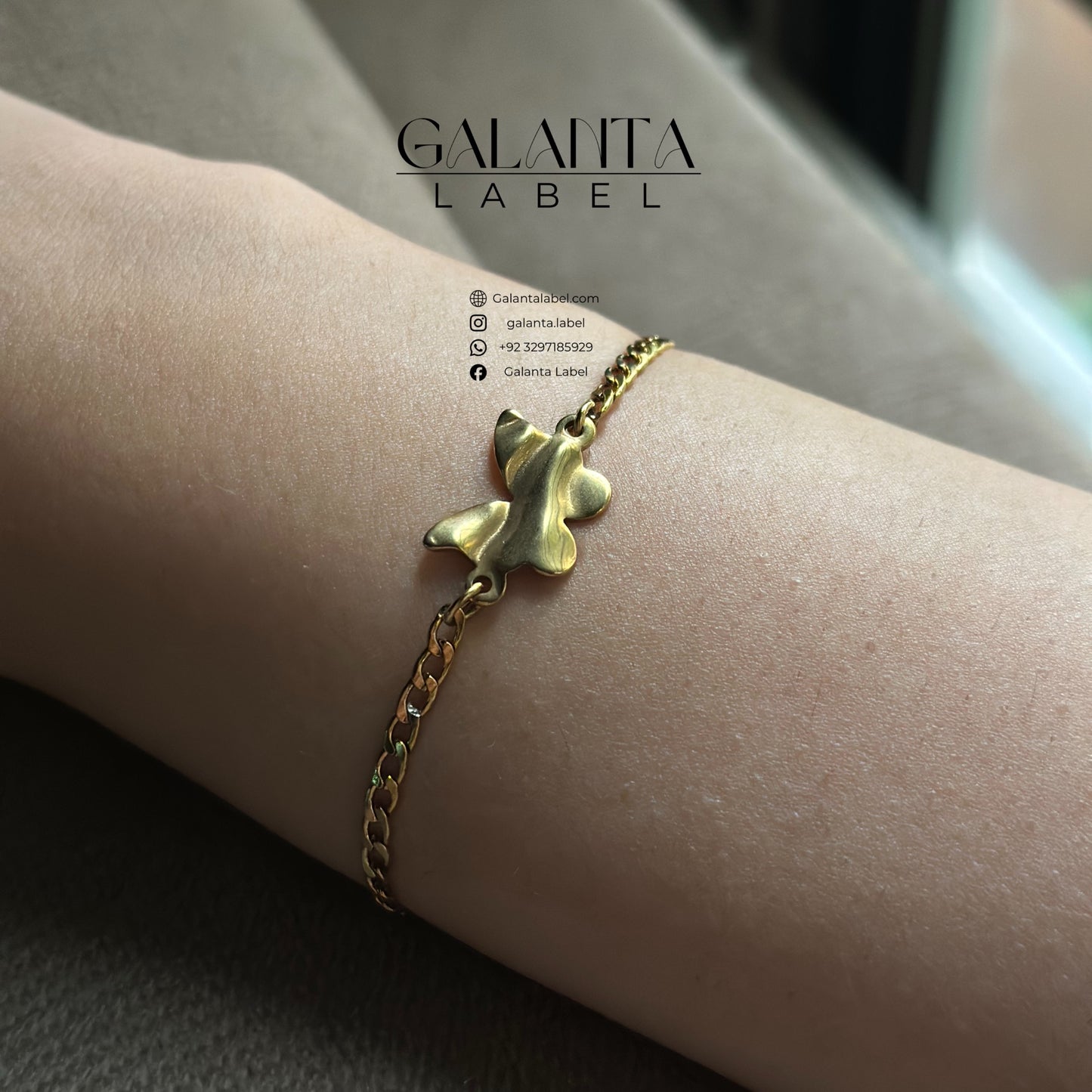 Butterfly Connector Charm