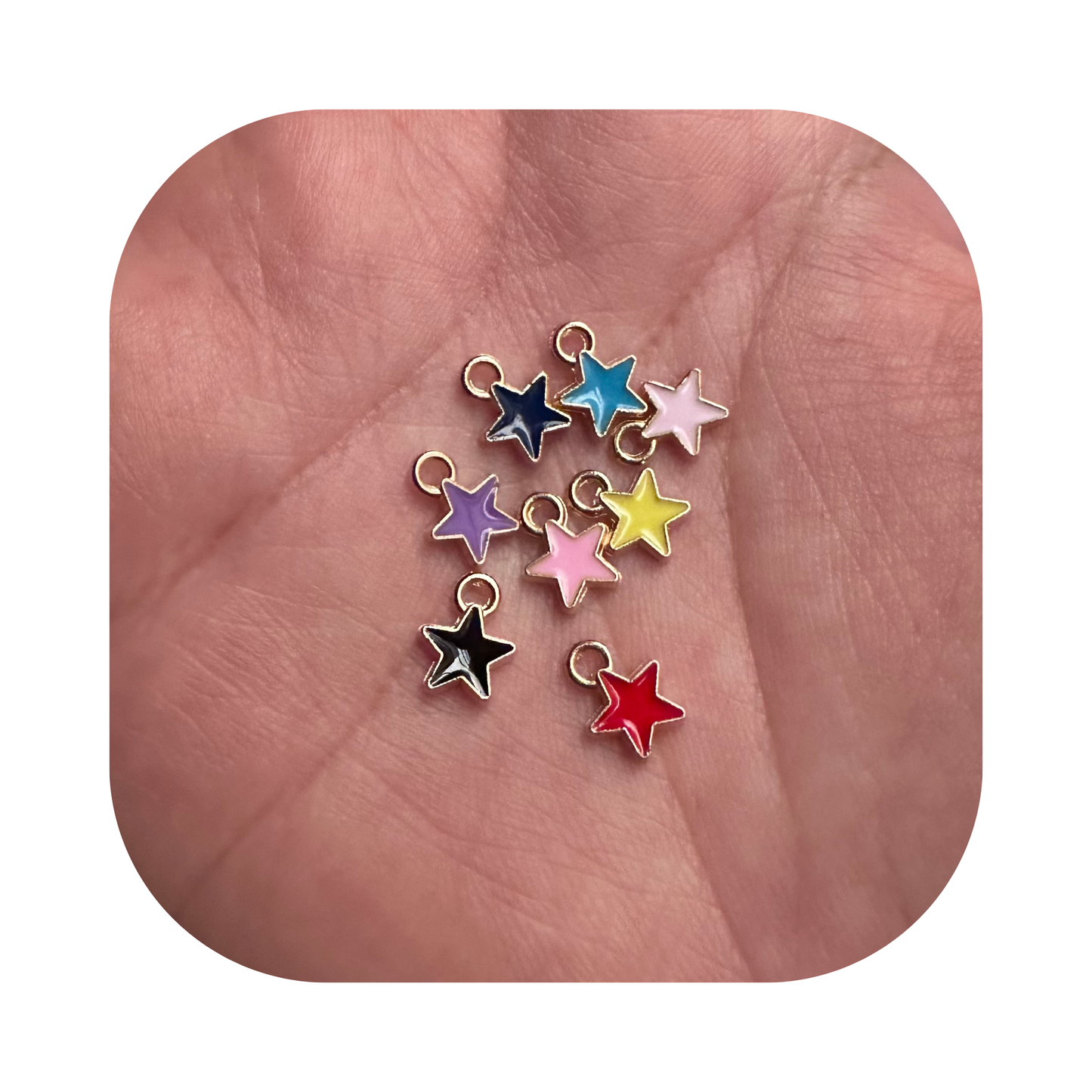Enamel Star - Random Colour