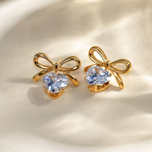 Selene BowLove Earrings