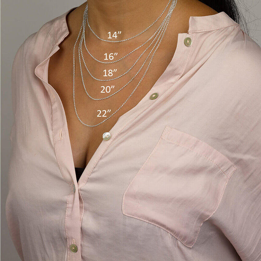 18K Lip Link Necklace Chain