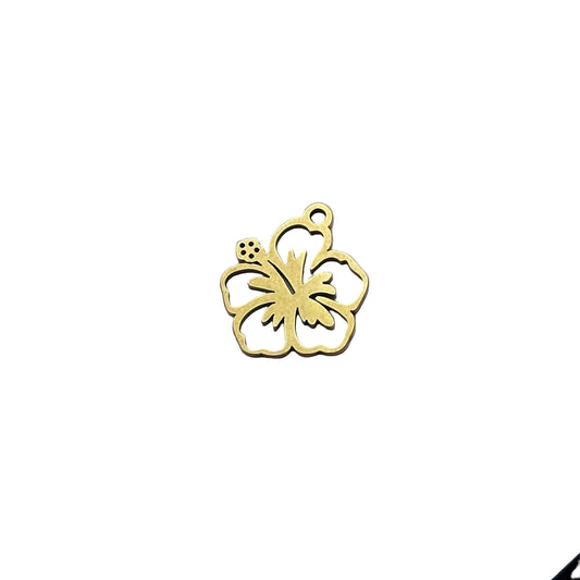 Lily flower charm